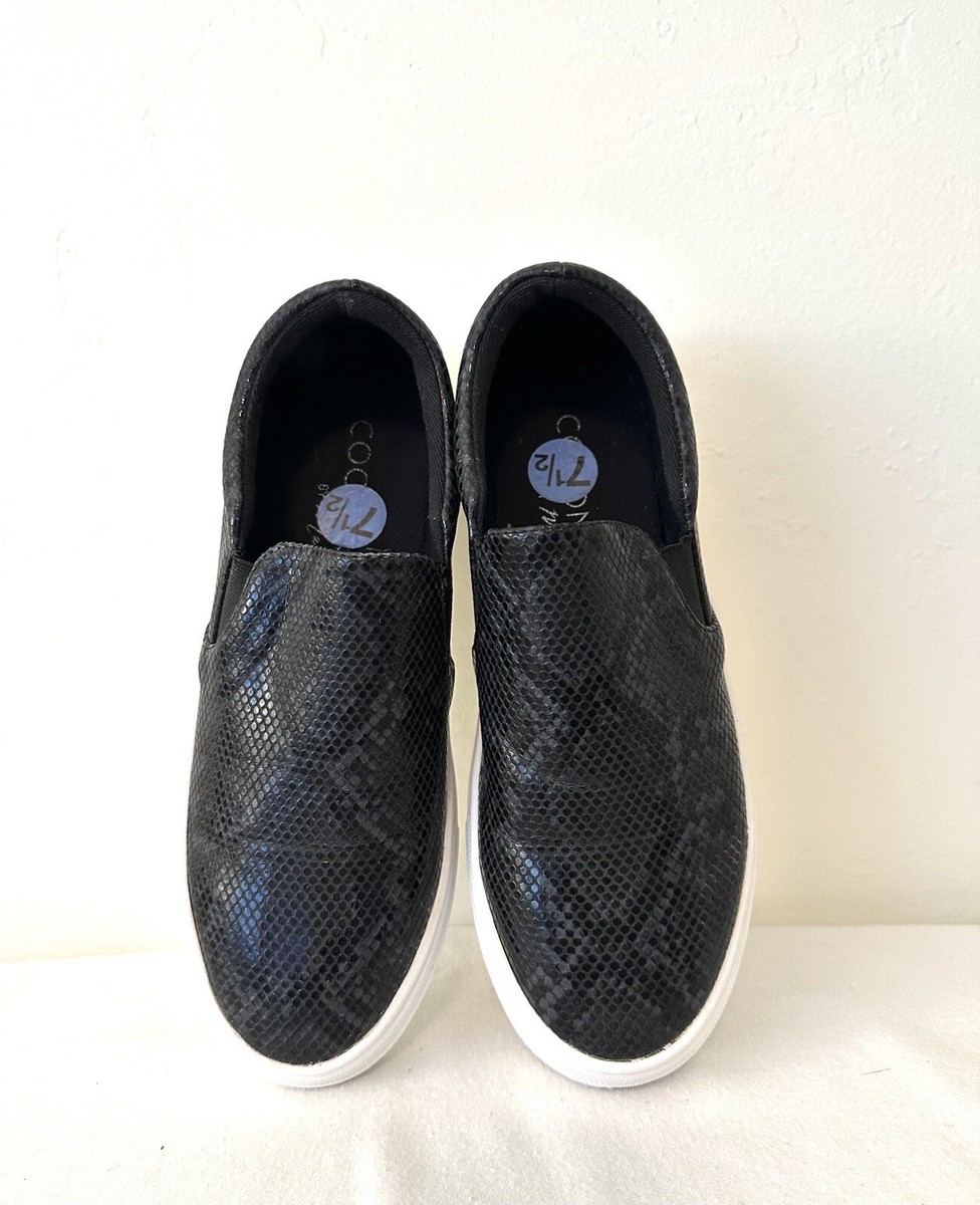 トップス LGB BLACK COCONUTS HSC BLACK Coconuts by Matisse Harry Women's Sneakers Black Platform Slip On