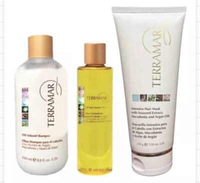 SET TERRAMAR OLEO 3 En 1, SHAMPOO,MASCARILLA