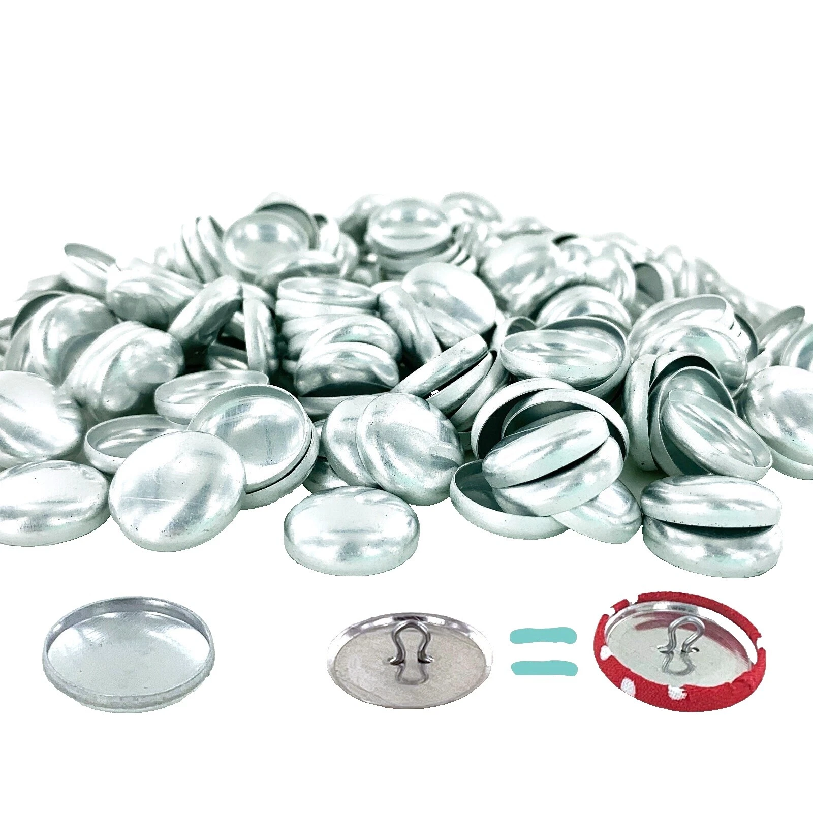 Fabric Costumes Button to Cover/Kit Sewing Buttons