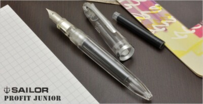 Sailor Profit Junior Toh Mei Kan Fountain Pen Demonstrator MF Nib 11-9924-300