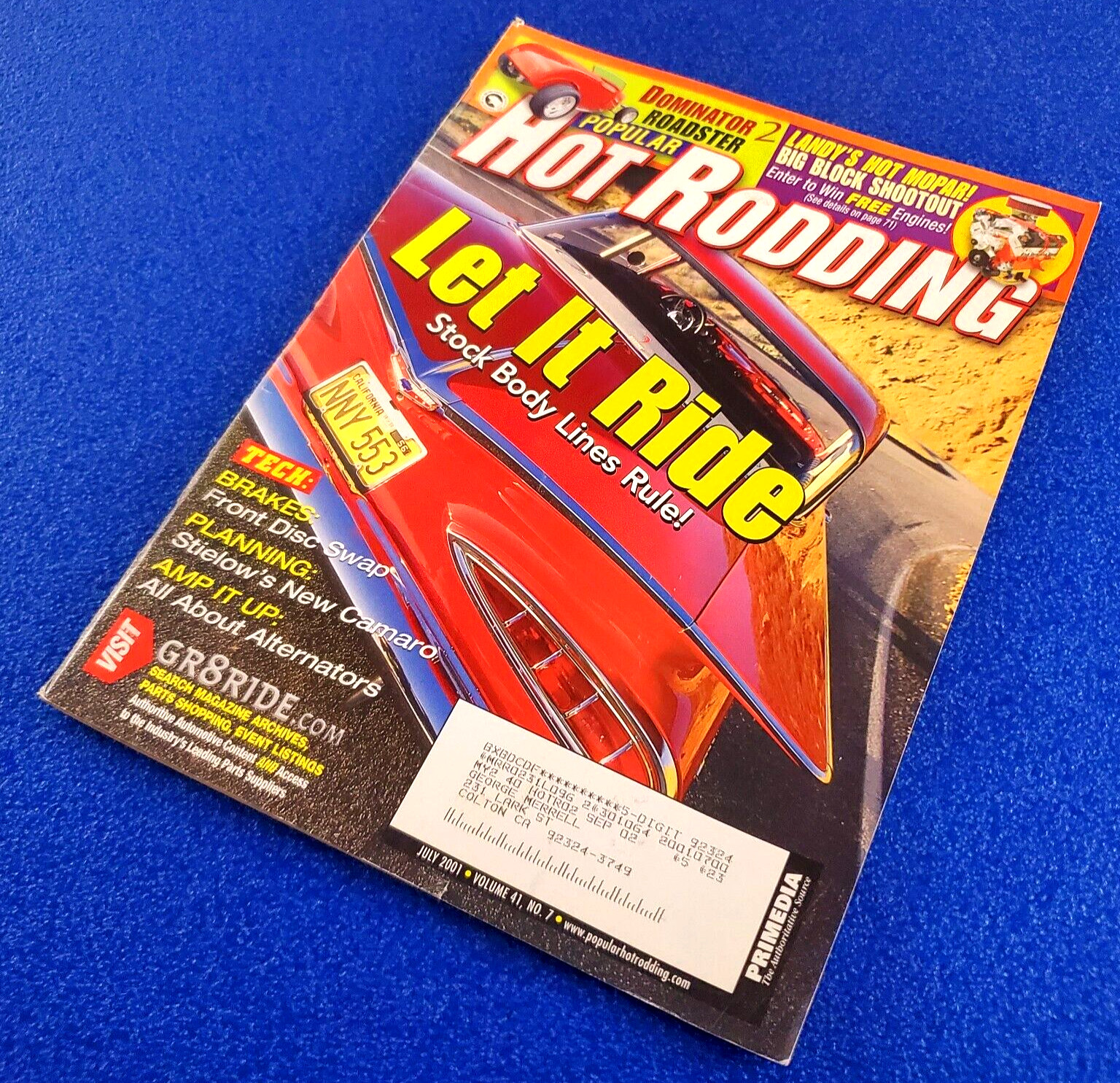 Popular Hot Rodding: Let It Ride Stock Body Lines Rule! July 2001 Magazine