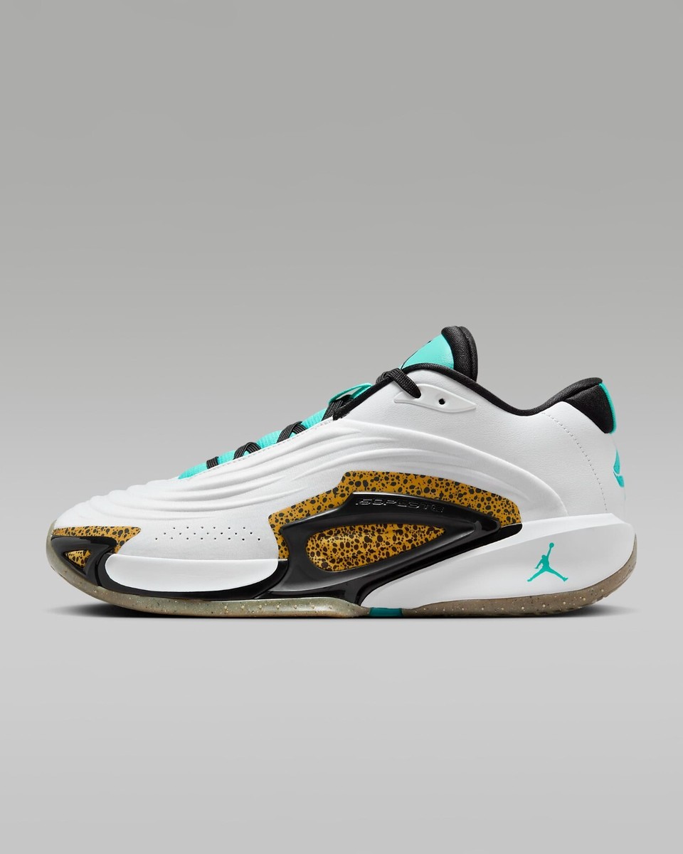 New Nike Jordan Luka 3 PF Basketball Shoes - White/ Hyper Jade