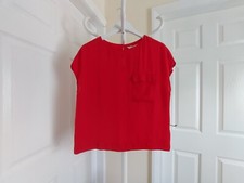 Blouse"Next" Red Colour Size: 10 (UK) Eur 38