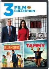 THE INTERN / TAMMY / BLENDED (DVD, 2017) 3 FILM COLLECTION: NEW SEALED A1