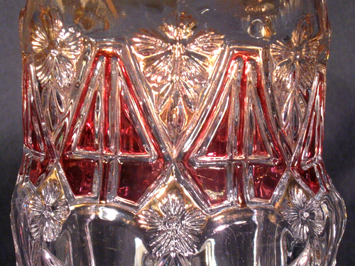Tiffin Franziskaner Athenia Cranberry Glaskrug - Bild 16 von 24