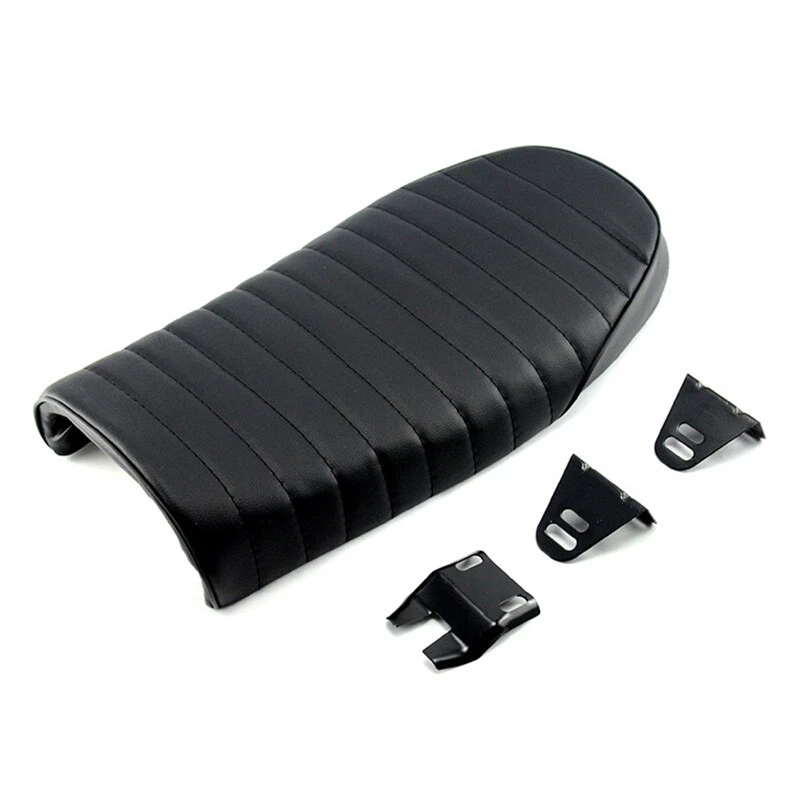 For Honda XR500R CB125S CB550 CL350 CL450 Motorcycle Retro Cafe Racer Seat Flat - Image 4 of 4