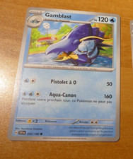 POKEMON ECARLATE ET VIOLET FRANCAISE CARD CARTE GAMBLAST 050/198 FR JCC NEUF