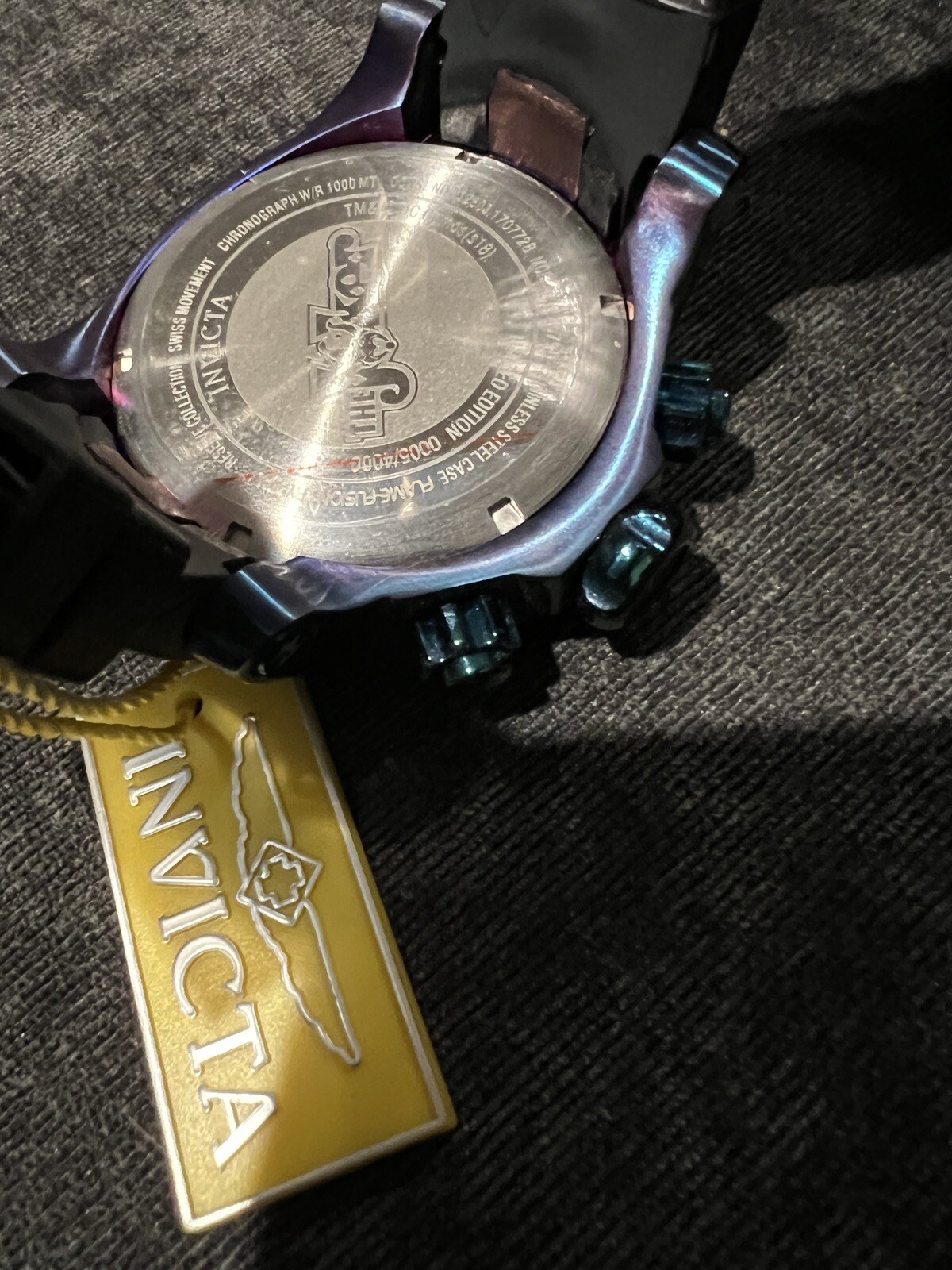 NEW Invicta Please Read Description RARE Variant DC Comics Joker Watch ...