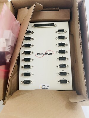 Comtrol Interface DB9M Module RocketPort 16 Ports RS-232/422/485 #K-1186