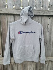Champion Boy's L Gray Hoodie