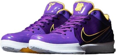 Size 11 - Nike Zoom Kobe 4 Protro x Undefeated Lakers. Rare. Kyle