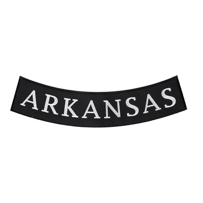 Arkansas State Bottom Rocker Patch, U.S. 50 States Patches | eBay