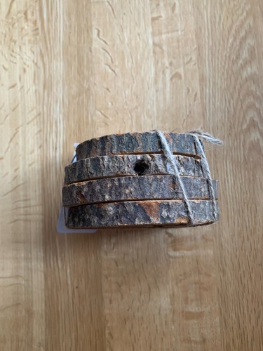 Brand New Natural Log Slice Coasters- Set Of 4 - CHRISTMAS -Coffee Table - Picture 3 of 5
