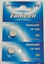 2 pcs CR1025 1025 LM1025 BR1025 3V Lithium Battery USA seller