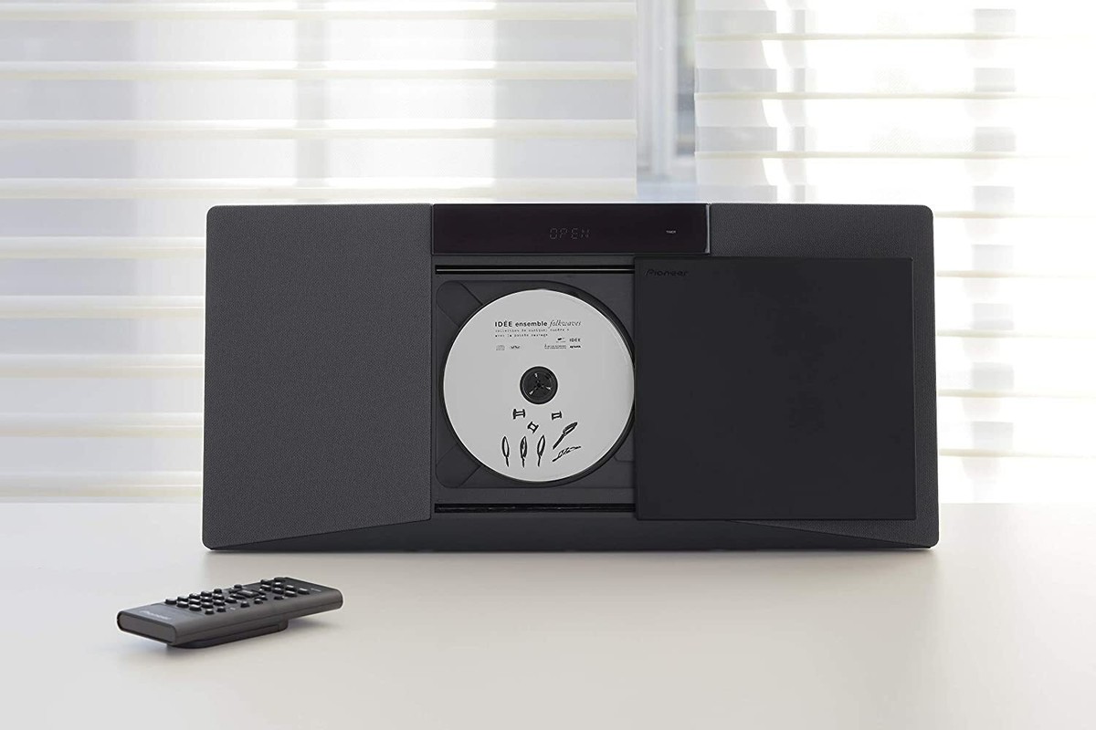 Pioneer スリムCDミニコンポ X-SMC02 ☆Bluetooth パイオニア、Bluetooth再生対応の一体型CDミニコンポ「X-SMC02
