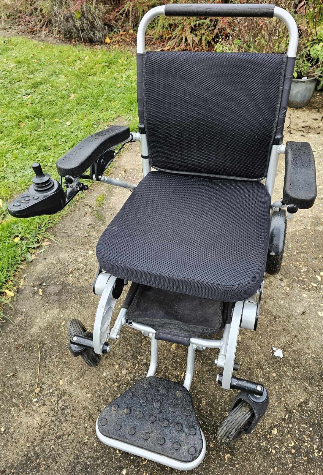 Electric Wheelchair PW1000XL Folding Portable Foldawheel Travel Wheelchair eBay