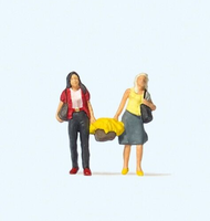 Preiser Einzelfigur 1:87 Shopping Team H0 28200