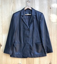 Tribal Women’s Brown Leather Butter Soft Jacket Lined Euc Sz 12