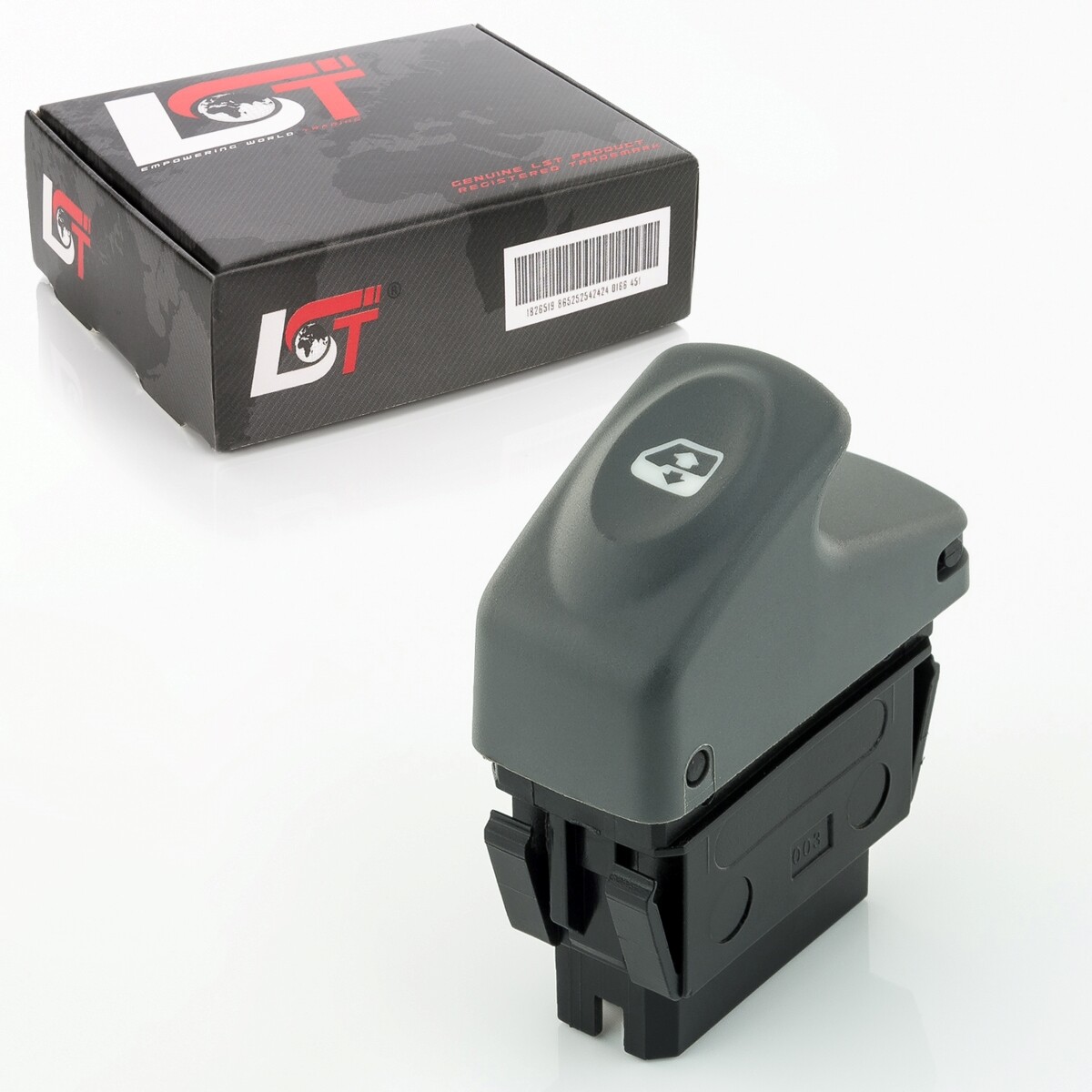 Window lifter switch button gray for RENAULT CLIO 2 II