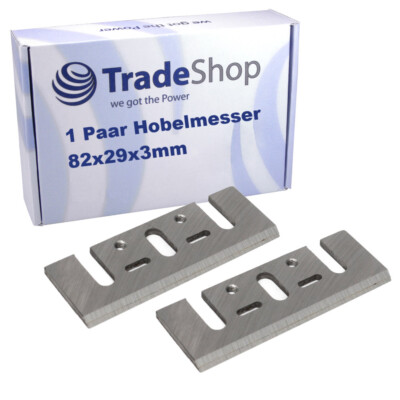 82x29x3mm HSS Hobelmesser für Hitachi F20 F20A FP20A FP-20SA P20V Elektrohobel