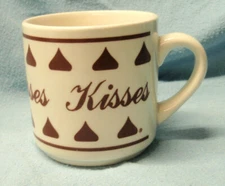 Vintage 1988 Hershey's Chocolate Kisses Belcrest 10oz Coffee Tea Mug Cup EUC