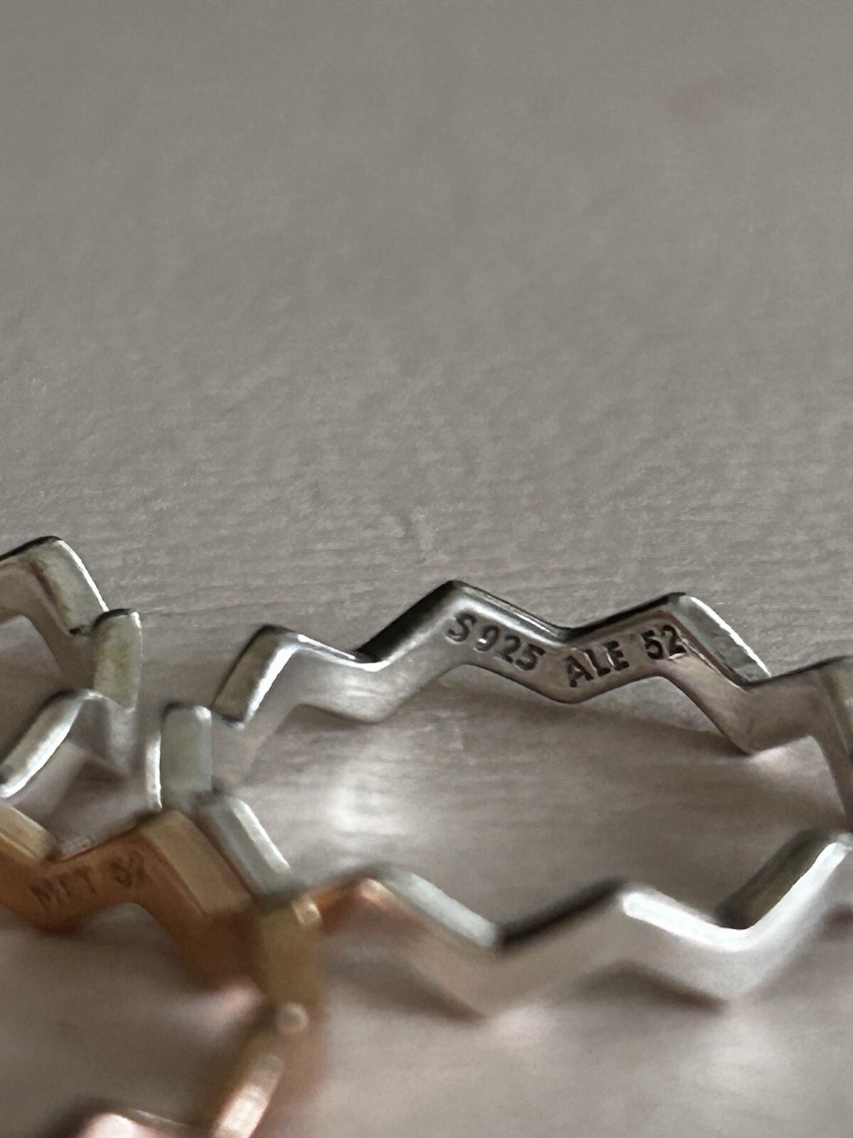 Authentic Pandora 🌟 Stackable Zigzag Ring 🌟 Siz… - image 11