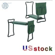 Taburete de jardín arrodillador y asiento banco de jardín taburete plegable arrodillador taburete plegable