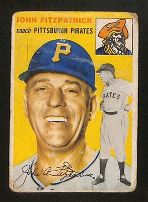 1954 Topps #213 - John Fitzpatrick (RC)