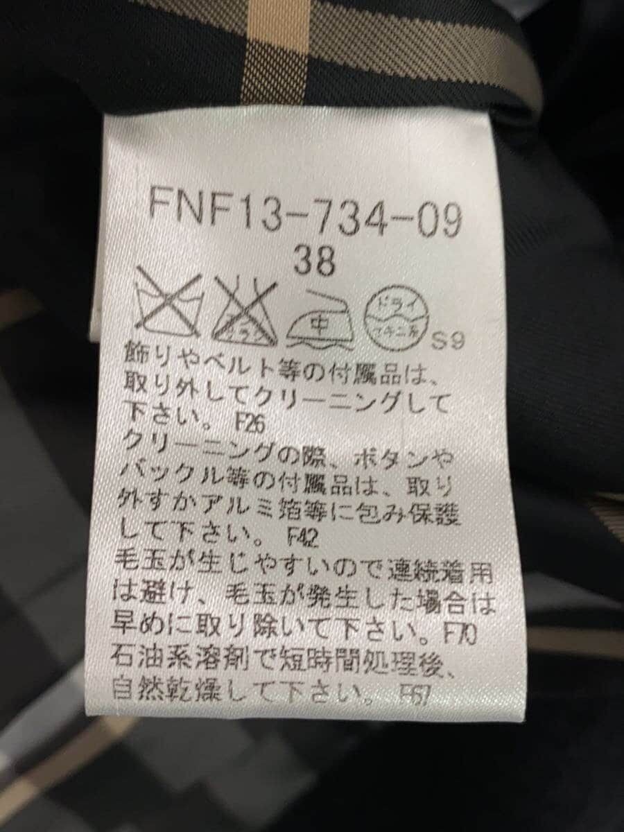 ALTRA BURBERRY BLUE LABEL ALTRO CAPPOTTO 40 LANA Nero FNF13 734 09