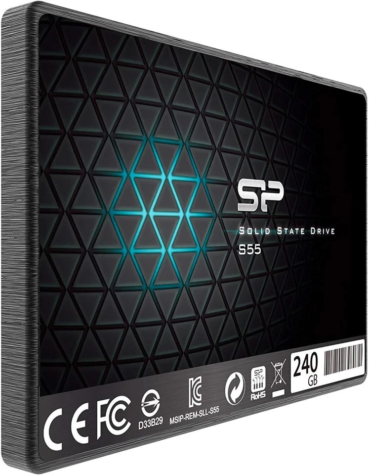 Silicon Power 240GB S55 2.5" 7mm SATA III Internal SSD, TLC Read up to: 520MB/s, - Image 4 of 4
