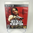 Red Dead Redemption PS3 Complete CIB Black Label Mint Disc Western Rockstar