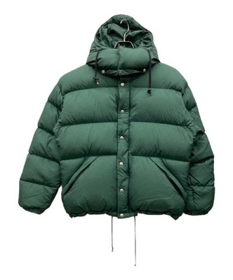 DANTON                    Detachable hood down jacket green DT-A0201
