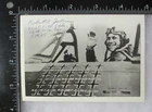 WW2 ACE ROBERT JOHNSON HAND SIGNED PHOTO 56th FIGHTER GROUP 61st SQUADRON USAF