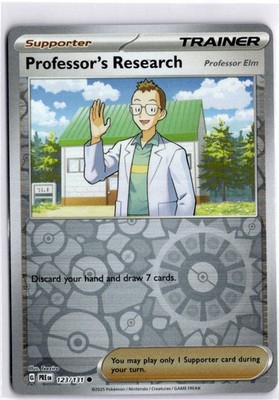 Professor's Research [Professor Elm] Common SV: Prismatic Evolutions 123/131 NM