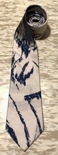 G. Galvani Men's Necktie 100% Silk From Italy Made In USA Abstract Pattern