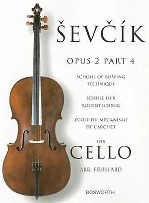 Sevcik for Cello - Opus 2, Part 4 | School of Bowing Technique | Otakar Sevcik