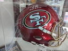 JERRY RICE SIGNED FULL SIZE SAN FRANCISCO 49ERS FOOTBALL HELMET FANATICS  🔥