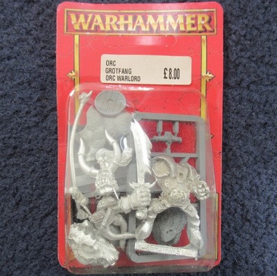 1996 Ork Warlord Grotfang Games Workshop Ork Warhammer Old World Boar Boyz MIB