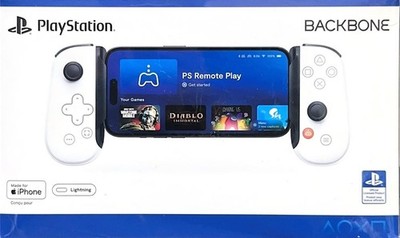 Backbone One PlayStation Edition Mobile Gaming Controller for iPhone Gen 2 White