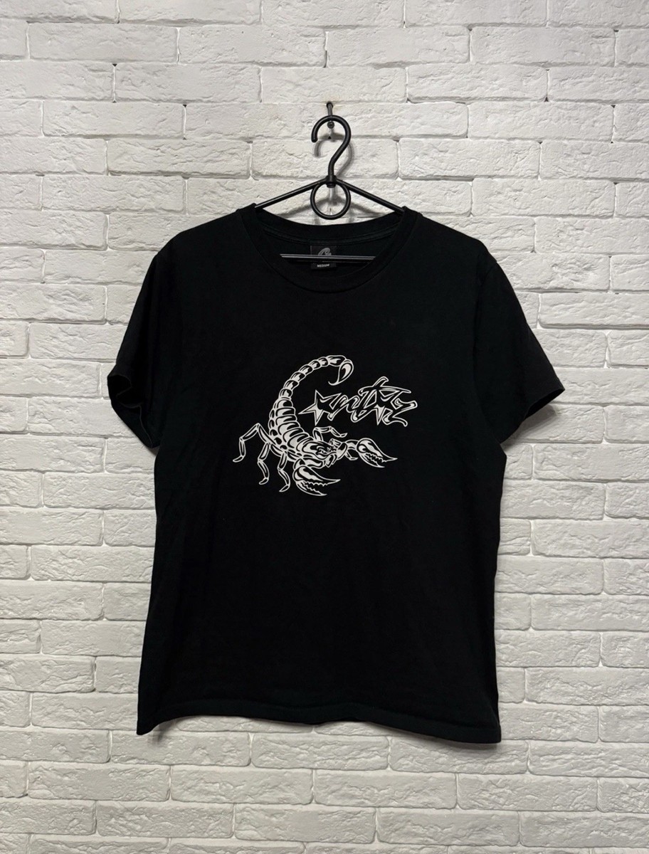 Rare Corteiz Scorpion Allstarz T-shirt FW 23 Huge Logo Tee Sz M | eBay