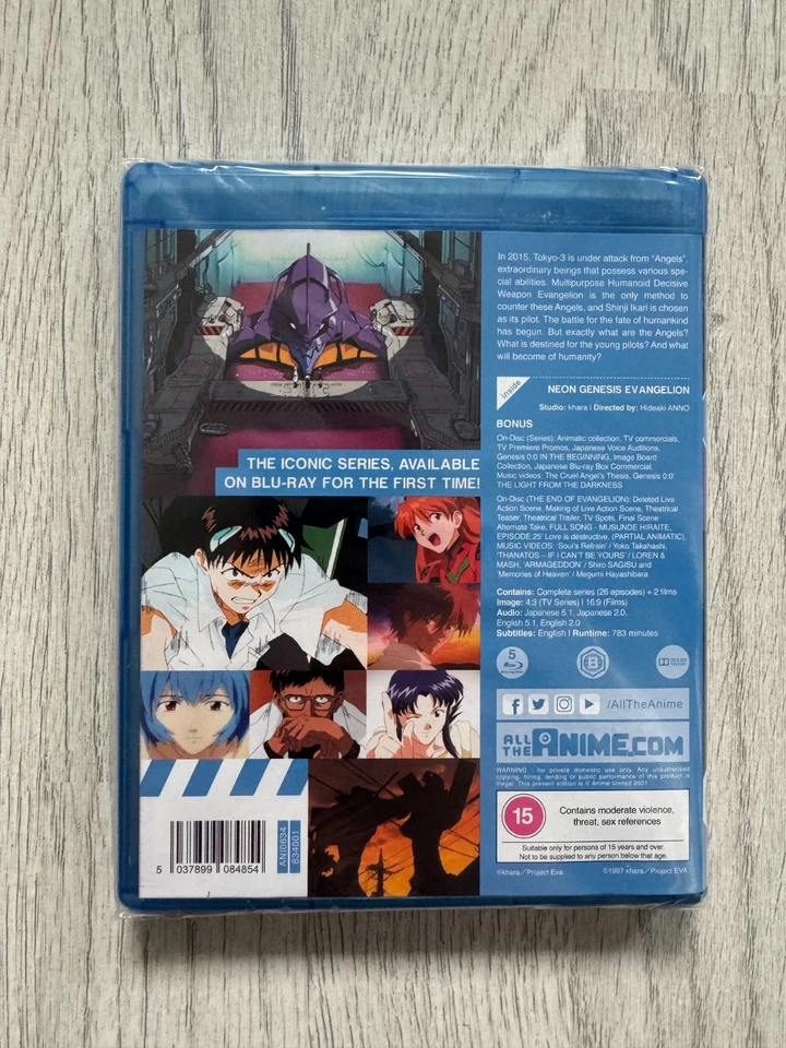 Neon Genesis Evangelion - Blu-ray [Region B] - Image 2 of 3