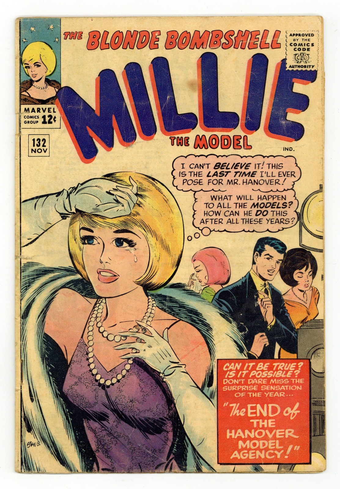 Millie the Model #132 GD 2.0 1965