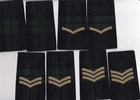 BLACK WATCH  REGIMENTAL TARTAN SERGEANT  rank epaulettes