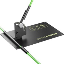Adjustable Golf Swing Plane Trainer Alignment Stick Holder Practice Aid