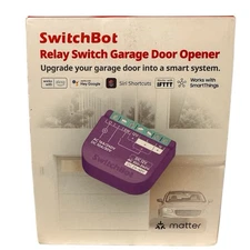 Switchbot Relay Switch WiFi Smart Garage Door Opener Certified Alexa Google
