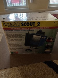 Aqua Vu Scout Caméra de pêche vidéo sous-marine noir/blanc écran 5