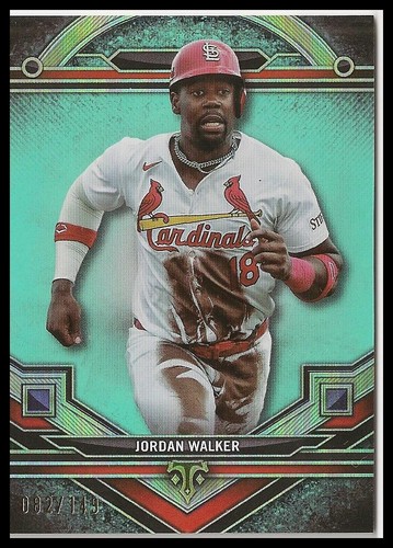 2024 Topps Triple Threads #10 Jordan Walker Aquamarine #/149