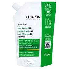 Vichy Dercos DS Anti-Dandruff Shampoo 500ml-Dry Dandruff & Itchy Scalp