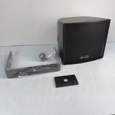 Community R.15C0AXB R.15COAX Single Black Compact Speaker w/ Mount Bracket