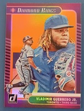 2021 Donruss Panini Baseball Diamond Kings Holo #3 Vladimir Guerrero Jr.